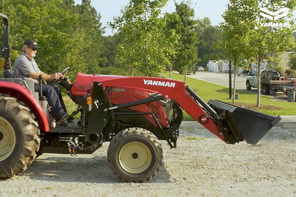 Yanmar YT3 Loader Removal and Install