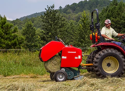 Round baler