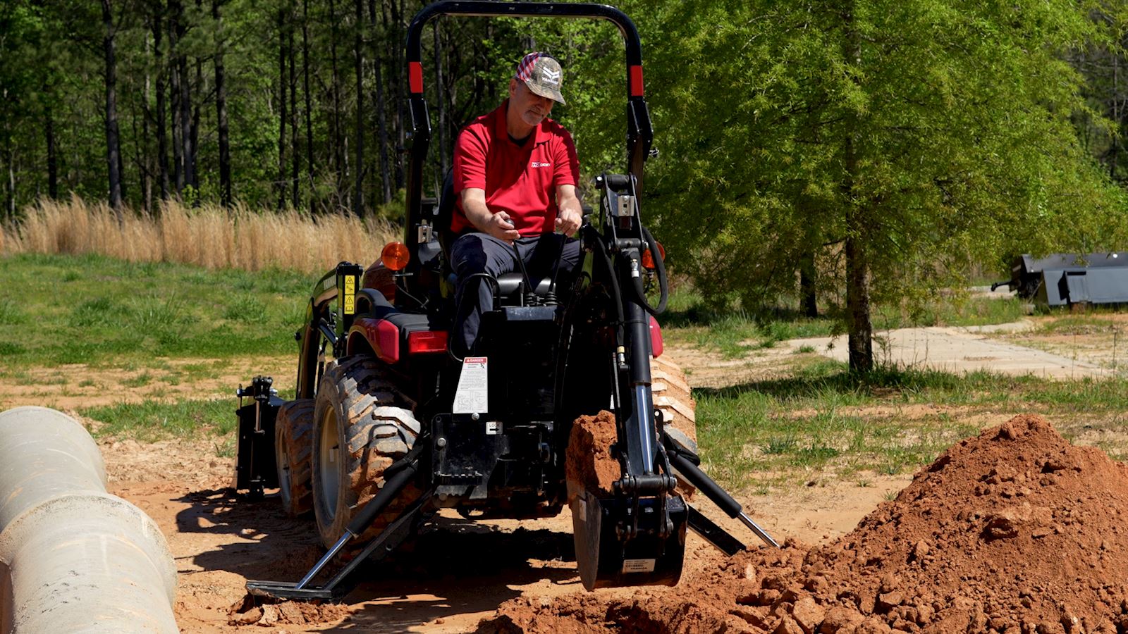 YANMAR Tractor Backhoe Float YANMAR America Corporation