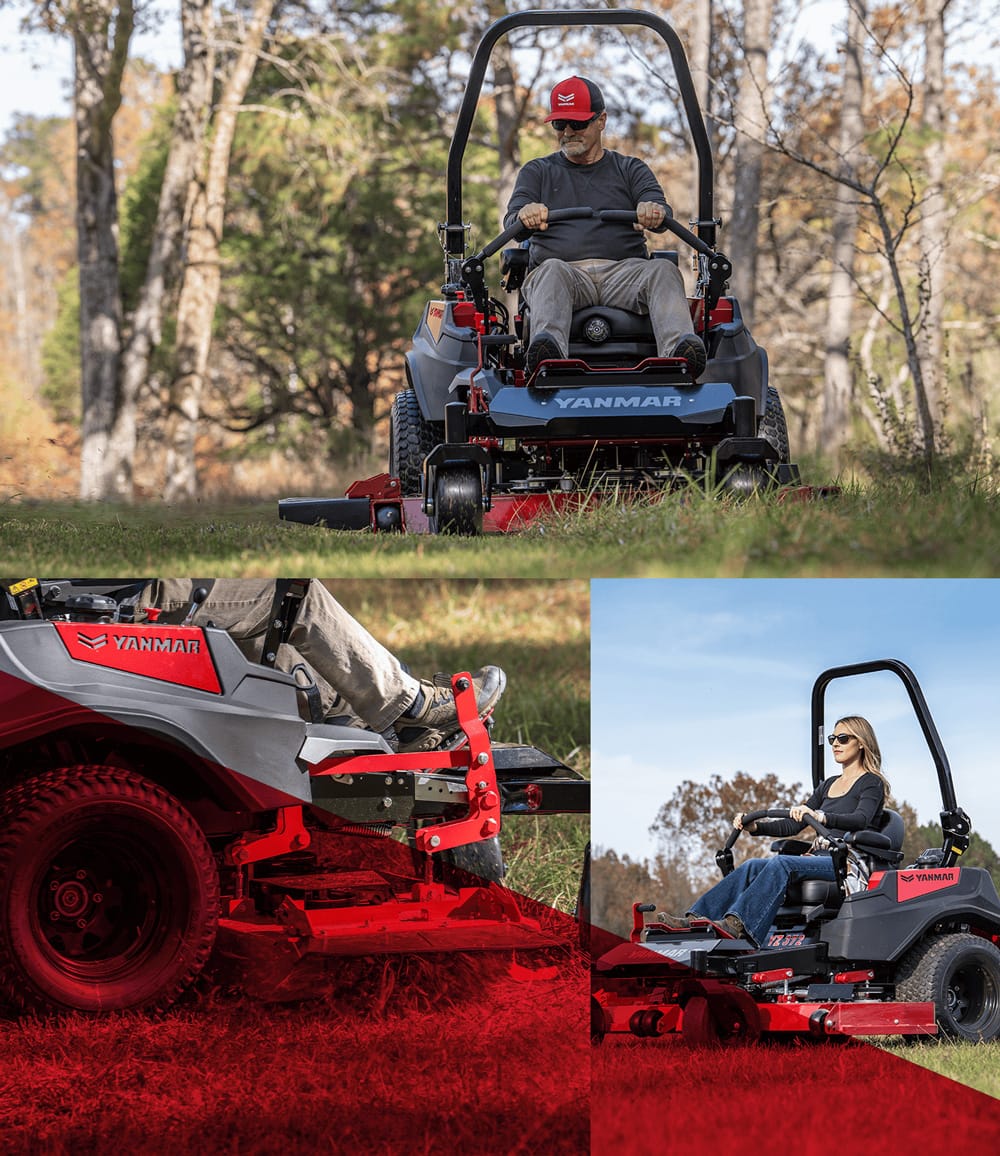 Yanmar ZTR mower composite
