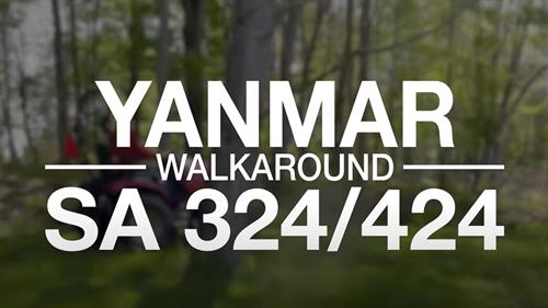 yanmar walk around SA 324 424