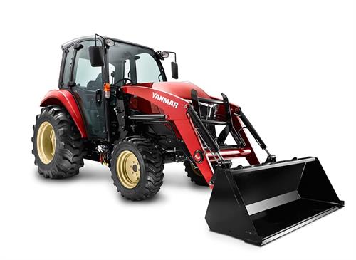 yanmar yt 359 compact cab loader flat