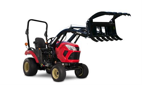 yanmar tractor with grapple imposition
