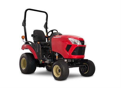 yanmar sa221 compact tractor front right flat image