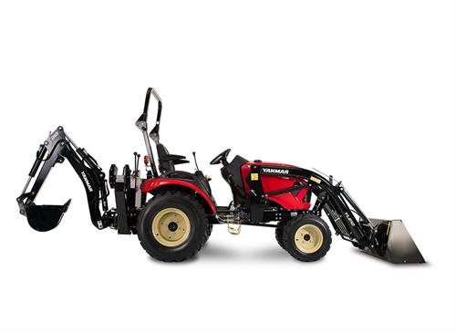 yanmar red sa 324 right side of compact tractor