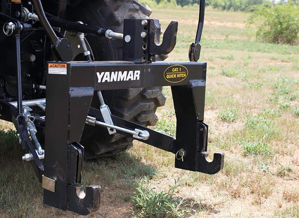yanmar black quick hitch