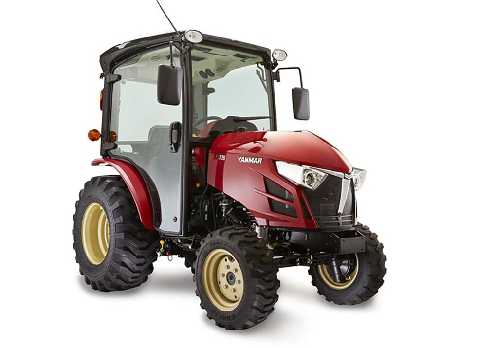 yanmar yt 235 cab loader flat image