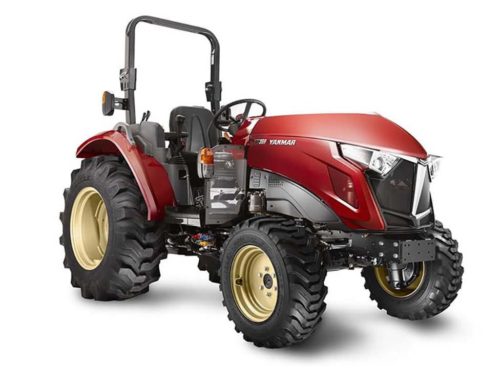 yanmar yt359 compact tractor large flat image
